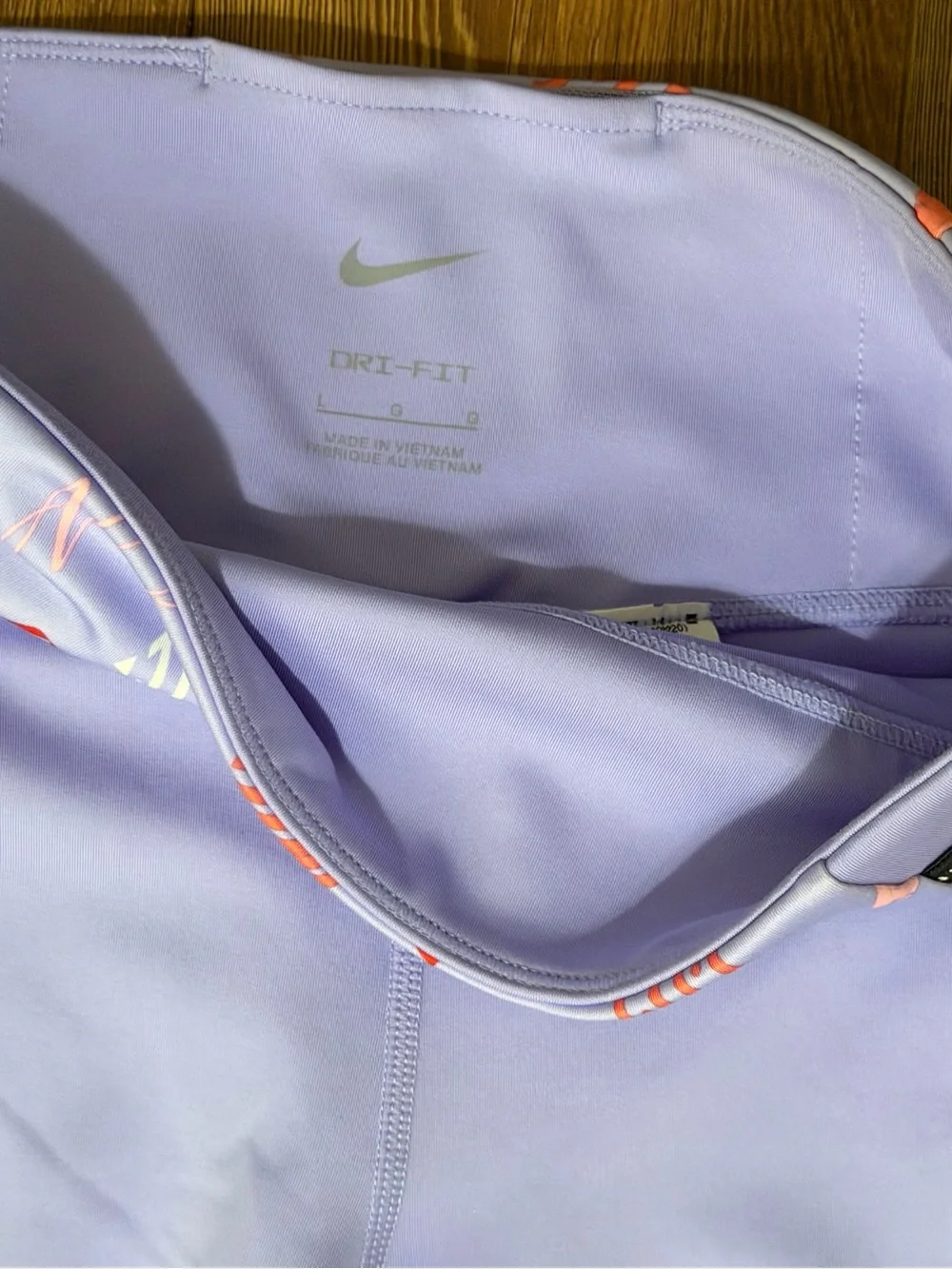 Girls / Youth Nike One Luxe Dri-FIT Leggings - Size Large - Purple